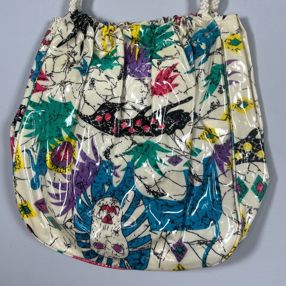 Vintage Jin Li Tai Tailand Made Animal Tote Purse Bag - Picture 2 of 7